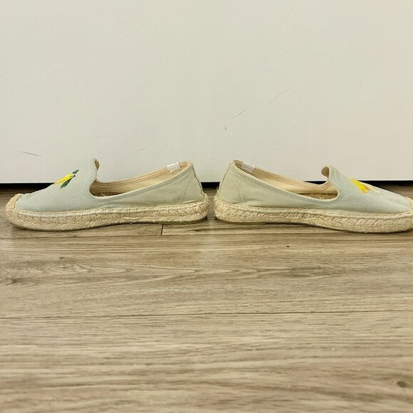 Sea Star Beachwear Bayside Beach Club Espadrille Lemon Sky Size 6 BRAND NEW - Picture 6 of 10